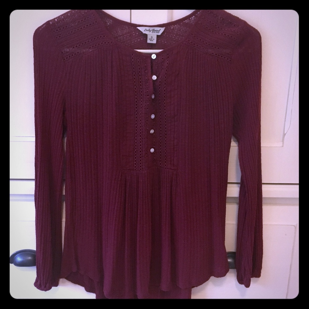 Lucky Brand Knit long sleeve shirt